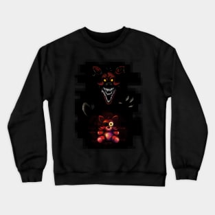 Five Nights at Freddy's Fnaf4 Nightmare Foxy Plush Crewneck Sweatshirt